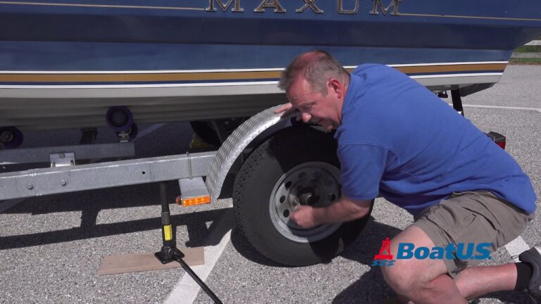 How to Change a Boat Trailer Tire