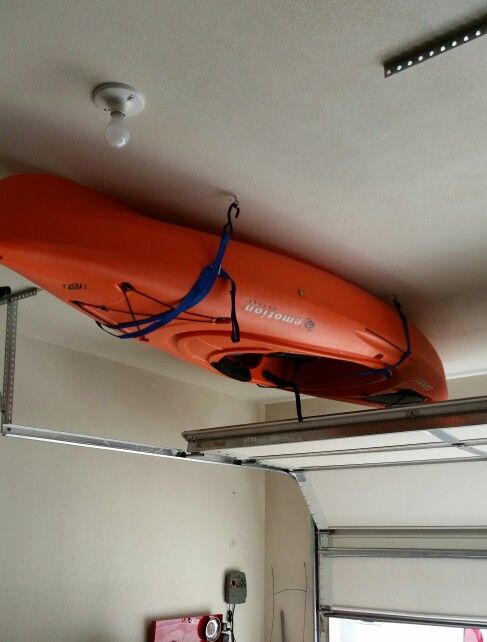 How to Hang a Kayak from the Ceiling