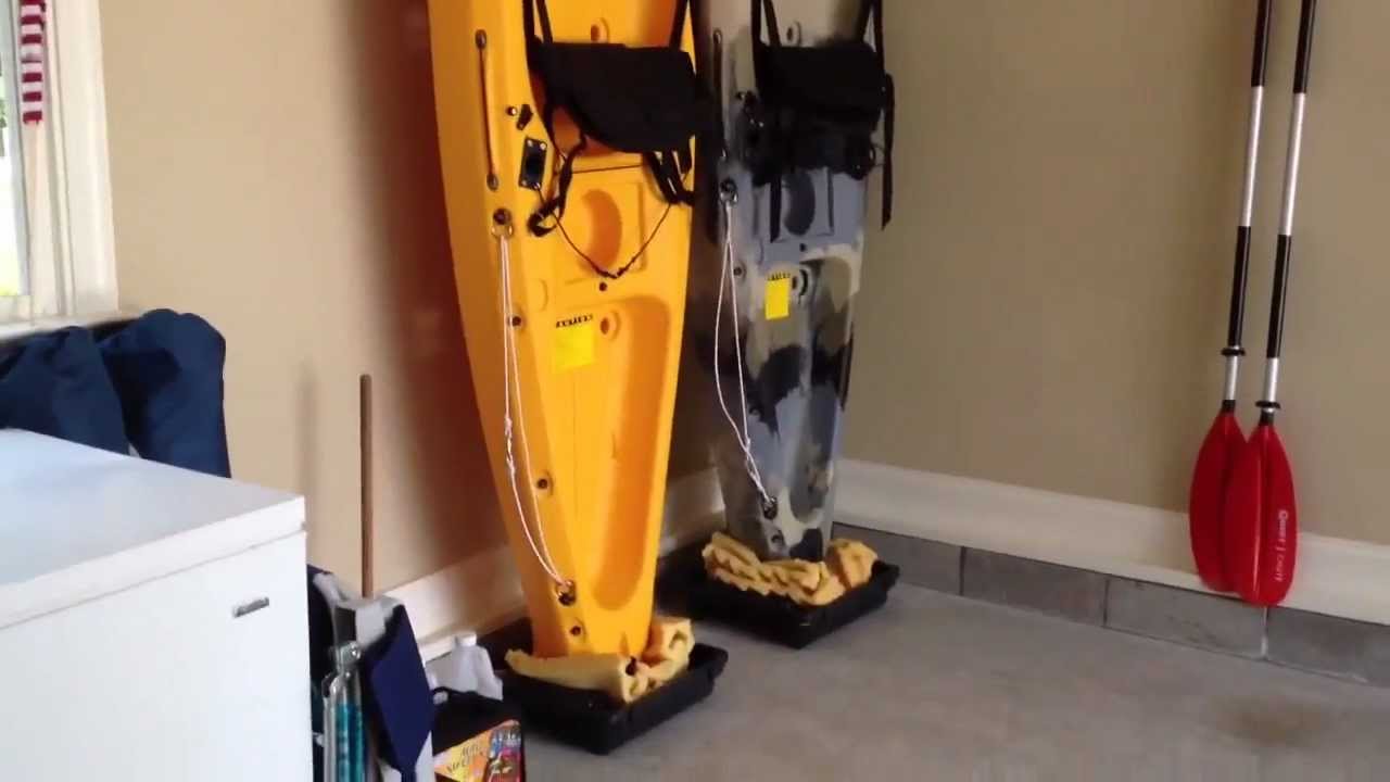 How to Store a Kayak in a Garage