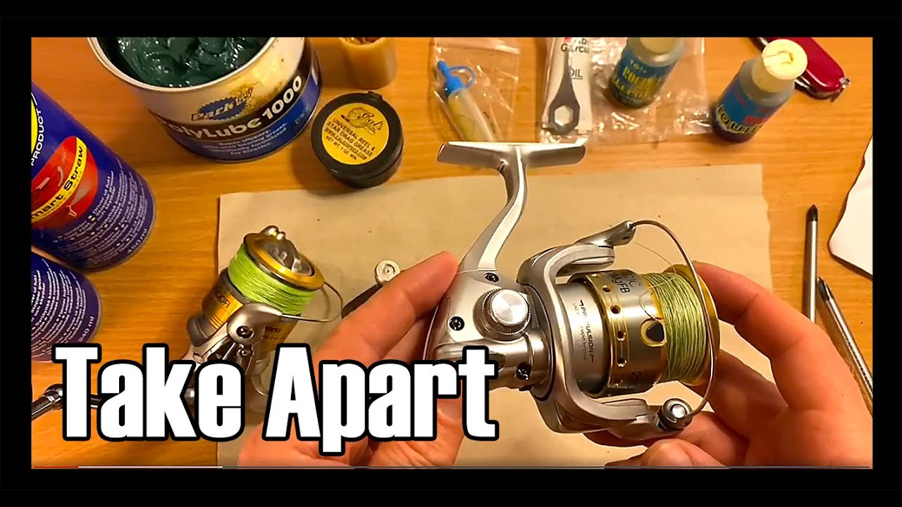 How to Take Apart a Spinning Reel