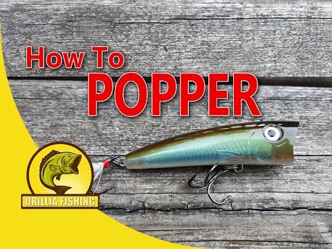 How to Use a Popper Lure