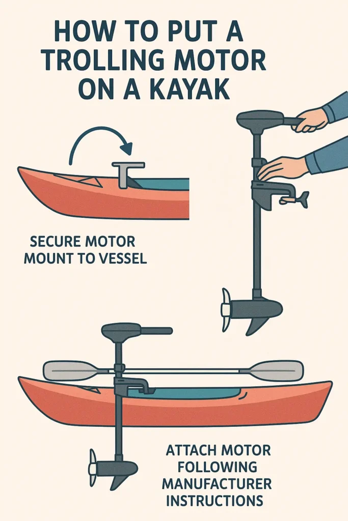 How to Put a Trolling Motor on a Kayak?